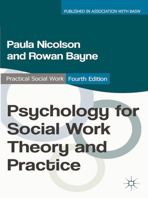 cover image of Psychology for Social Work Theory and Practice